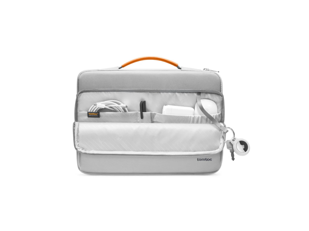 حقيبة كمبيوتر محمول Tomtoc Defender-A14 لأجهزة MacBook Pro مقاس 16 بوصة وأجهزة الكمبيوتر المحمولة حقيبة كمبيوتر محمول Tomtoc Defender-A14 لأجهزة MacBook Pro مقاس 16 بوصة وأجهزة الكمبيوتر المحمولة